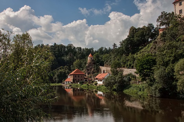 rybník u bechyňe